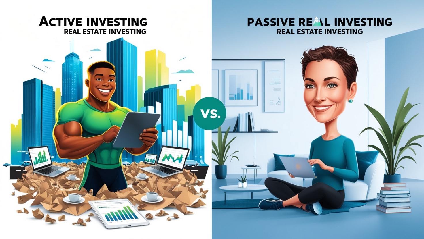 Active vs Passive Real Estate Investing, Which to choose?